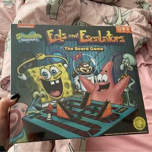 SpongeBob eels and escalators board game NIB